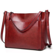 Damen-Lederhandtasche, Schultertasche, Umhängetasche, Henkeltasche, Handtasche – ideales Weihnachtsgeschenk