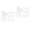 20Pcs Clear Acrylic Memo Board Desktop Writing Message Board Home Use 6