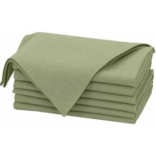 Linneservetter, set med 6, 45x45 cm, bomulls-linneblandning