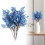 Blue Gypsophila Artificial Bouquet Silk 1PC 1