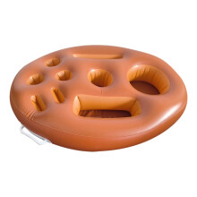 Inflatable Floating Drink Holder with 9 Slots – Large-Capacity Pool Tray for Drinks & Food, Compatible with All Pools & Beach Parties