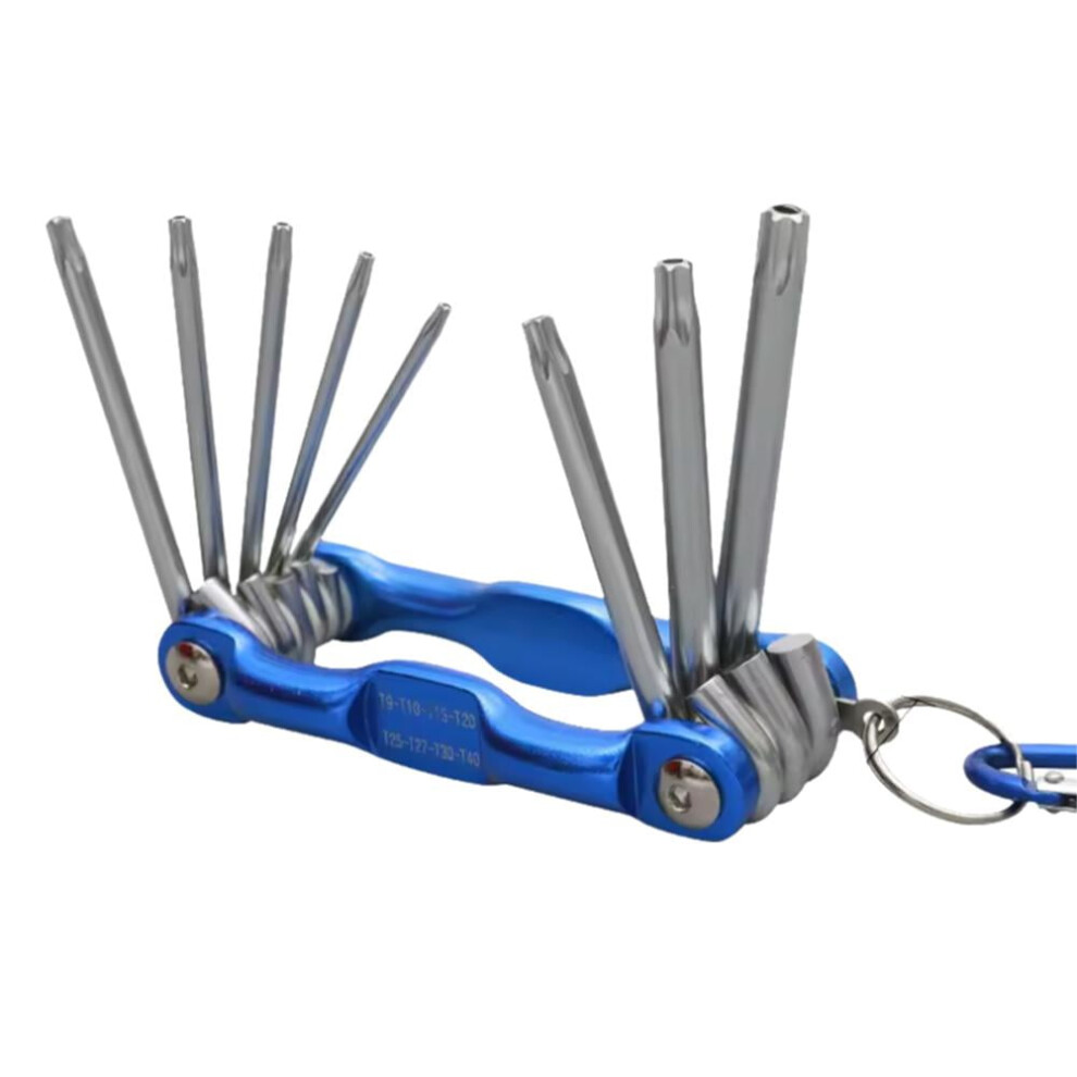 Folding Hex Wrench Metal Metric Allen Wrench Set Hexagonal Screwdriver Hex T2l2 9110895765845