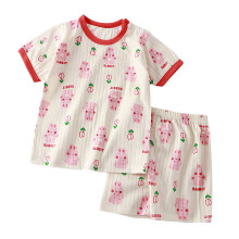 Itsun Toddler Pajamas,Toddler Kids Girls Boys Soft Comfy Print Raglan Sleepwear Pajamas Pjs 2pcs Set Pink 4-5 Years