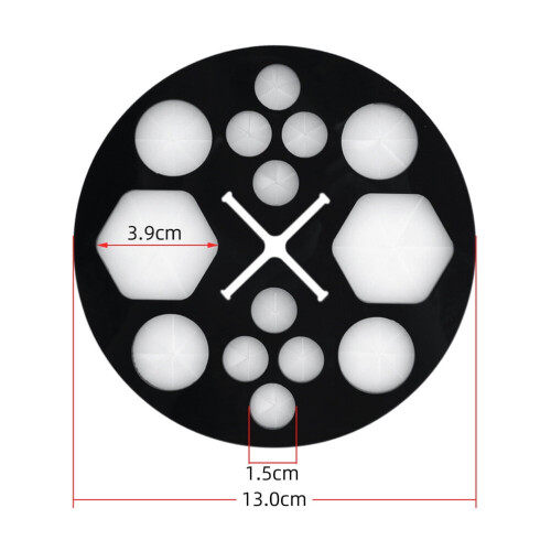 Acryl-Make-up-Pinseltrockner mit 14 Löchern 1