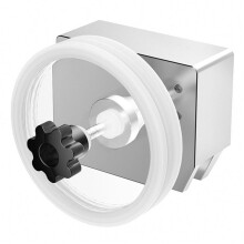 6L Ultrasonic Vinyl Record Washer with Bracket Vinyl Rotating Cleaner for Wash 7-12 Inch LP EP Discs 1 RPM/MIN