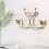 Étagère murale flottante décorative sans perçage pour salon 5