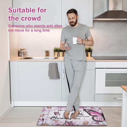 Ensemble de 2 tapis anti-fatigue Butterfly Kitchen 2