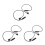 6St Robuuste PVC Dj Lichtkabels Voor Professionele Show Setup 5