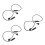 6St Robuuste PVC Dj Lichtkabels Voor Professionele Show Setup 10