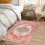 Boho Vintage Løperteppe 60 cm x 3,6 cm lavlugget polyester 5