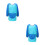 2St Blauwe Polyester Kinderkunst Schorten Waterafstotend En Ademend 10