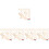 60Pcs Wood DIY Airplane Models Light Yellow Planes for Decor 5