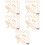 60Pcs Wood DIY Airplane Models Light Yellow Planes for Decor 7