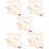 60Pcs Wood DIY Airplane Models Light Yellow Planes for Decor 8