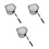3St Wit Inklapbaar Met Stevige Aluminium Frame En Silicone Mesh 4