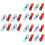 36St Mini Finger Skateboards Voor Kinderen, Pull Back, Assorti Kleur 6