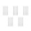 20Pcs Portable Dark Grey Plastic Extended Rod for Mobile Arm 7