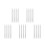 20Pcs Portable Dark Grey Plastic Extended Rod for Mobile Arm 9