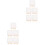 10Sets Kleine Ezels Met Mini Canvas Voor Creatieve DIY 3