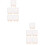 10Sets Kleine Ezels Met Mini Canvas Voor Creatieve DIY 6