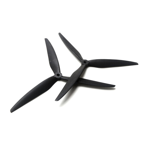 10 1 Par de Hélices Tracker 10 Polegadas 1050-3 Hélice de 3 Pás 1050 Tracker PC Fibra de Vidro Carbono Nylon Hélices Multirotor Máquina de 2