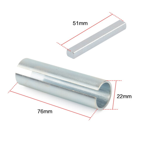 FRCOLOR Προσαρμογέας άξονα τροχαλίας 3/4" έως 7/8" Μανίκι μειωτήρα οπών τροχαλίας 1