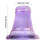 Dome Net Ceiling-Mounted Princess Bed with Foldable Ruffled 3