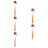 5Pièces Rouleaux Caoutchouc Outils Peinture Impression DIY 4