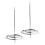 6Pcs Silver Metal Ticket Stabber Receipt Holder with Stable Round Base 2