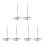 6Pcs Silver Metal Ticket Stabber Receipt Holder with Stable Round Base 4