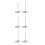 6Pcs Silver Metal Ticket Stabber Receipt Holder with Stable Round Base 5