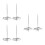 6Pcs Silver Metal Ticket Stabber Receipt Holder with Stable Round Base 9
