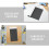 Multi-Function Black PVC Skateboard Sandpaper Grip Tape Sheets 9