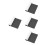 Multi-Function Black PVC Skateboard Sandpaper Grip Tape Sheets 10