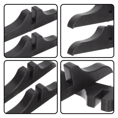 Folding Screen Room Divider Divider Stands Plastic 2Pcs 1