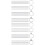 24Pièces Ajusteurs De Taille Bags Plastique Argenté Multi-Formes 4