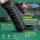 Σετ κουπιών Pickleball από fiberglass με λουλούδια, 2 μπάλες και τσάντα, συμβατό με παιχνίδι 3