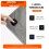 17 Inch USB Heated Seat Cushion Grey 3