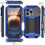 Συμβατό με το iPhone16Pro Max Metal Hybrid Case: Συρόμενο κάλυμμα κάμερας, ενσωματωμένο 3