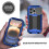Συμβατό με το iPhone16Pro Max Metal Hybrid Case: Συρόμενο κάλυμμα κάμερας, ενσωματωμένο 4
