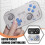 IINE Retro Controller Hall Joysticks 1000Hz, Programmable for PC/Switch/PS X8B2 3