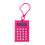 Mini Calculator,Portable 8-Digit LCD,Cute Keychain,Exam Use,PS Material,High Sensitivity,with Button Battery 2