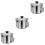 3Pcs Multi-Use Stainless Oil Containers with Arc Spout Fat Separator 5