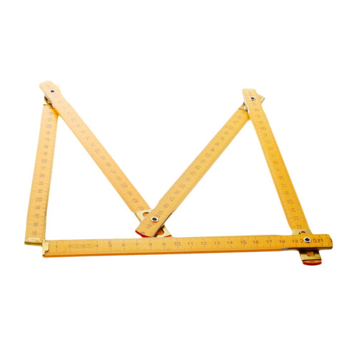Wooden Folding Ruler 100 cm 2-pack 1