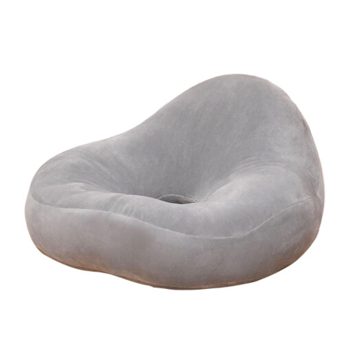 whoopie cushion 100%Polyester seat cushion saddle-shaped For Interior Use Gray Comfortable 1