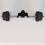Vertical Barbell Holder Wall Mount Rack Iron 1 Pack 4