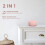 Sound Machine and Alarm Clock White Noise Device with 2