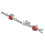 SCX10 PRO Aluminium Achsen Silber Set 1