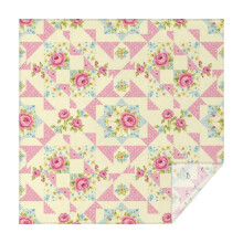 Nappe carrée à motif floral Pioneer Flower, imperméable, lavable et anti-taches, idéale pour la décoration de la maison, de la cuisine et des