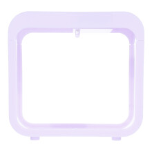 Aquário de mesa transparente OUNONA, plástico resistente, design compacto, perfeito para pequenos peixes ornamentais.